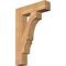 Ekena Millwork Balboa Block Smooth Bracket, Western Red Cedar, 3 1/2"W x 16"D x 24"H BKT04X16X24BOA05SWR - alternate 1